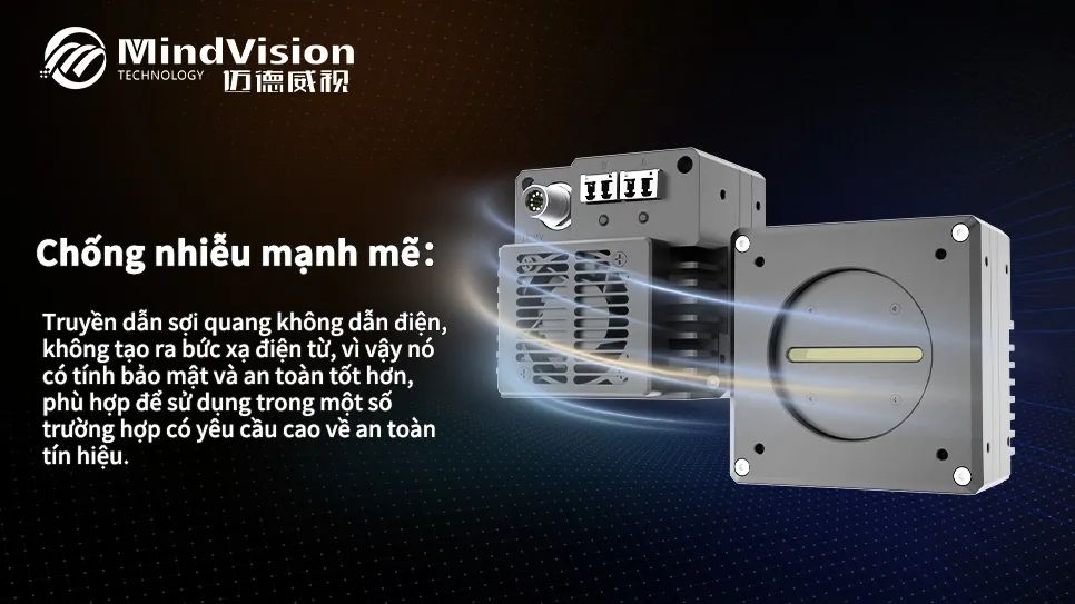 EMI-resistant fiber optic transmission EMI-resistant fiber optic transmission