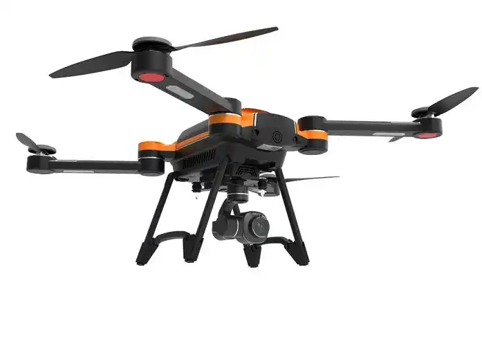 Drones equipped with industrial cameras for inspection